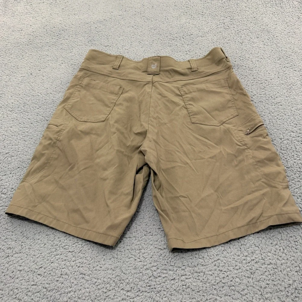 Wrangler Outdoor Series Cargo Shorts Mens Khaki Stretch Size 38
